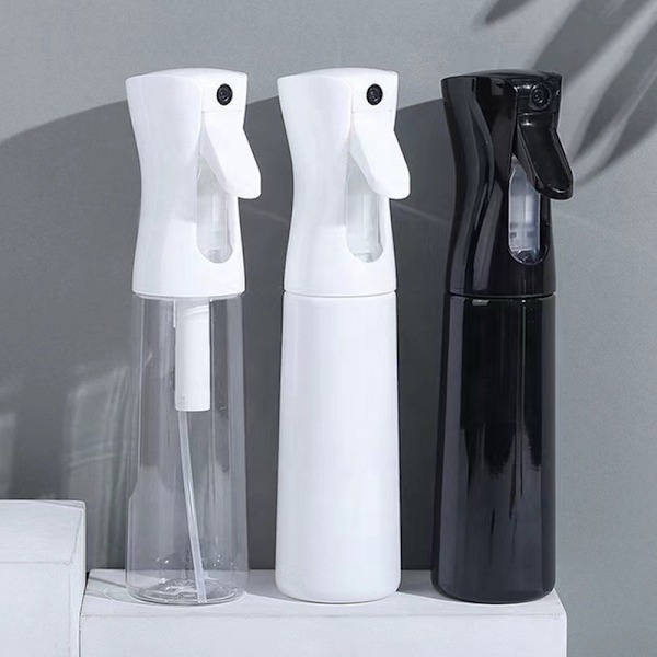 200 ml vandsprayflaske til frisør Genanvendelige lette vandsprøjter til hårstyling Black