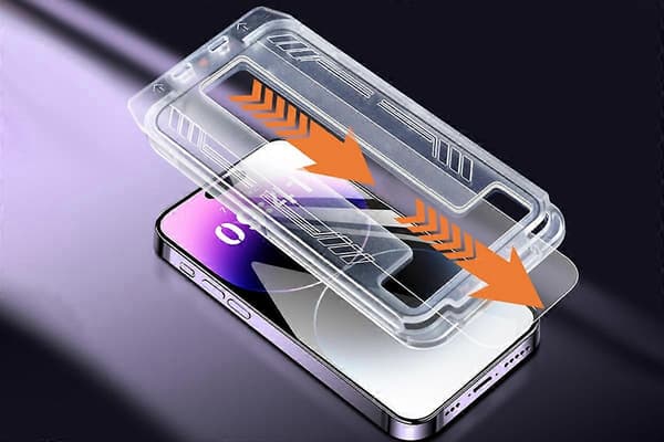 Karkaistu lasinen näytönsuoja iPhone 16 -sarjalle Transparent iPhone 16promax