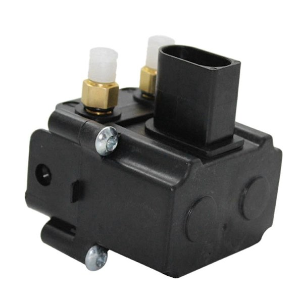 Luftfjæringsventilblokk for solenoidfordeling 37206875176, 37206789450 for F01 F02 F07 740i 750i Black