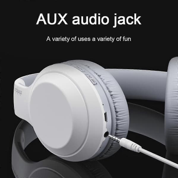 Headset Bilateral Stereo Trådløst Bluetooth Headset Bærbart Bluetooth Headset Sammenklappeligt Headset Xq-ej287
