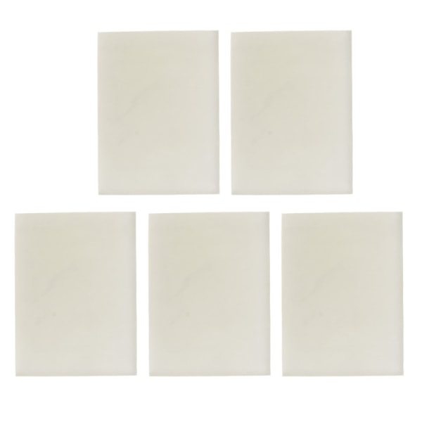 5 stk Stempel Snideblok Blød Gummiblok DIY Håndlavede Håndværk til Snidning af Stempler 10x7,5x0,5cm