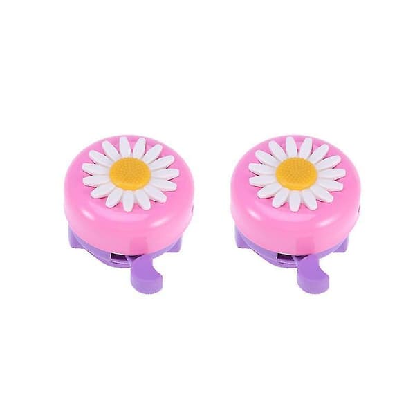 2 stk. Cykelklokke med Blomst