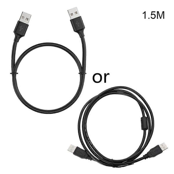 USB A -uros -uros -kaapeli USB-USB-kaapeli USB-johto Plug-and-play 1,5 m / 3 m