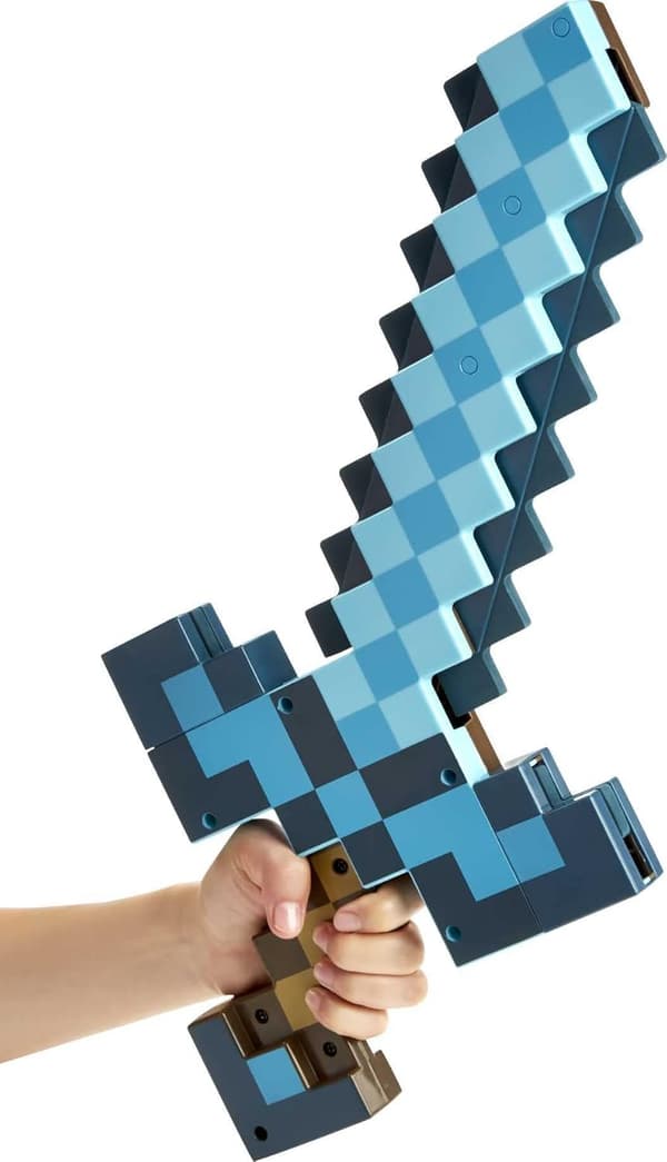 2026 nyeste eksplosjon Minecraft Leker, Sverd og Hakke, Minecraft Spill Transformerende Rollespilltilbehør i Barnestørrelse