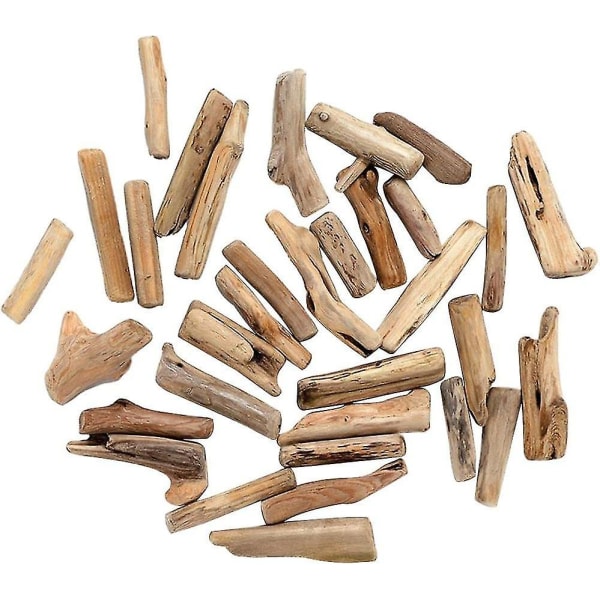 Useita muotoja Driftwood Puinen Käsintehty Askartelu - 50 kpl / pakkaus