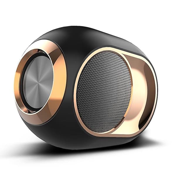 X6 TWS Udendørs Vandtæt Bas Trådløs Bluetooth Højttaler Black