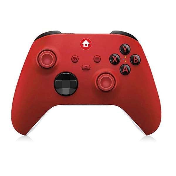 For Xbox One Series X/S 2.4G trådløs spillkontroller med konsolljoysticker 2.4G adaptermottaker for PC Gamepad B Red