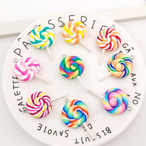 32 st blandade gummybjörn godis hartser berlocker för DIY halsband gör 1 påse/32 st