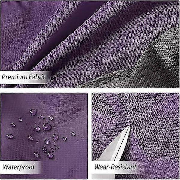 Foldable Backpack Lightweight, Small Waterproof Backpack for Outdoor Sports, Durable Packable Backpack Practical Everyday Backpack Purple