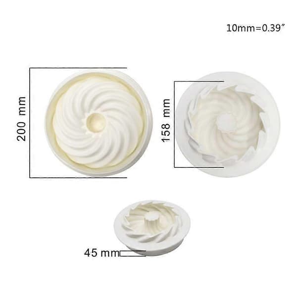 Slik Lerform til DIY Dessert Krystal Isform Cupcake Dekorationer Bageværktøj