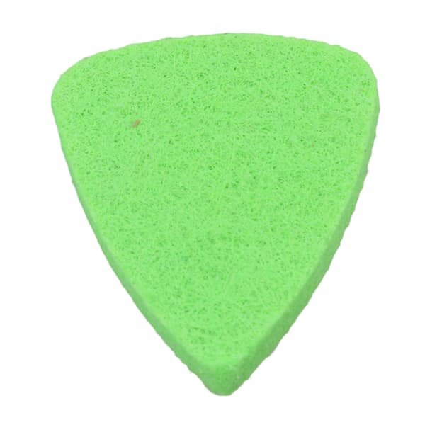 Gitarrullplektrum gröna för ukulelebas, 5-pack