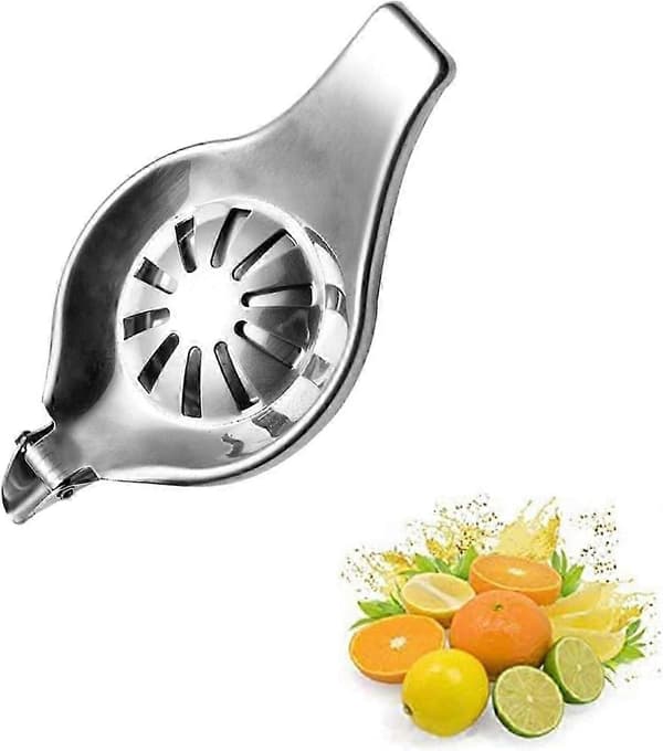 Manuel citronpresser, håndpresser til lime og citrus, saftpresser i rustfrit stål til appelsin og granatæble