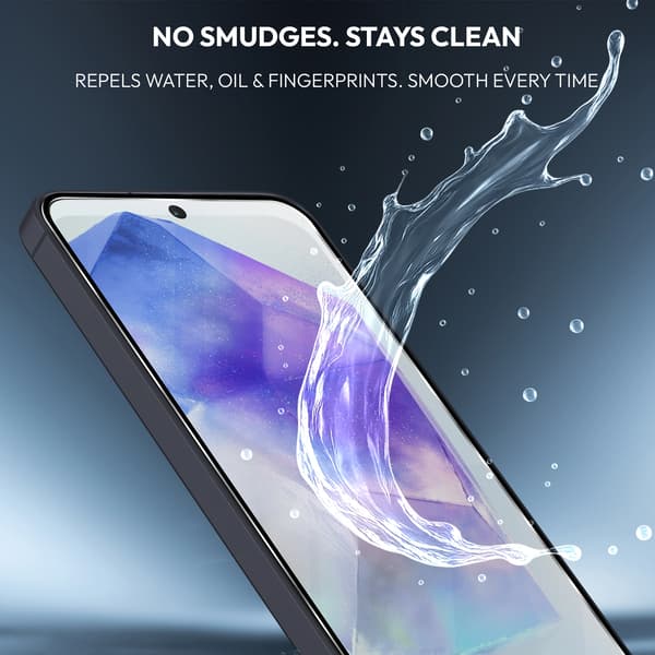 2-pack Samsung A55 Screen Protector - Tempered Glass | [Automatic Installation] - Bubble-Free Samsung A55