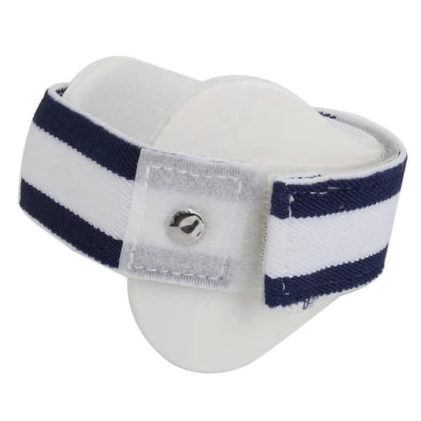 2 st justerbart tennisarmbågsstöd Epicondylitis Spänne Smärtlindring Vit (M)