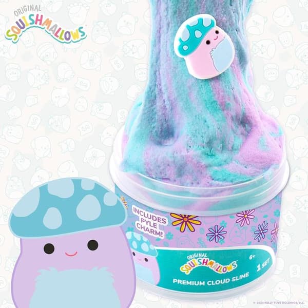 Squishmallows Slime Pyle Sieni multifärg multicolor