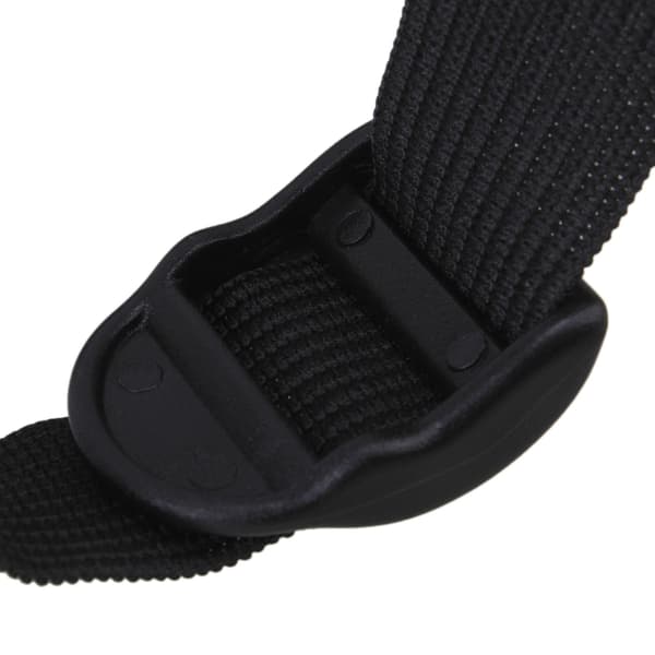 20 x Kraftige 20 mm Sorte Plastik Webbing Stige Lås Spænde Remjustering