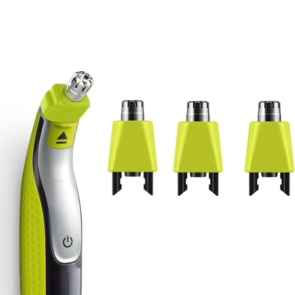 Erstatningsblader for barberblad, kompatible med Philips Oneblade Replacement One Blade Pro Blades for menn (Modell QP25XX QP26XX QP65XX) Nose Hair Trimmer Black