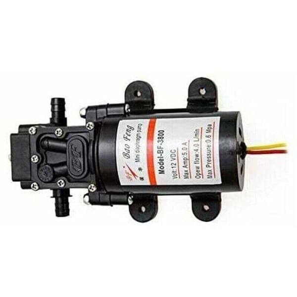 12V Högtrycks Membran Självsugande Pump för Husbil Husvagn Båt Marin Vattensystem
