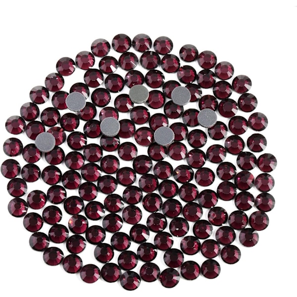 1600 st Ametist Hotfix Strassstenar, SS20, 4,6-4,8 mm för Hantverk & Kläder Amethyst Amethyst SS20