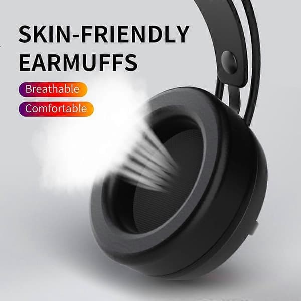 PANTSAN PSH-100 USB Kablet Gaming Hovedtelefon Headset med Mikrofon, Farve: 3.5mm Hvid Not Specified
