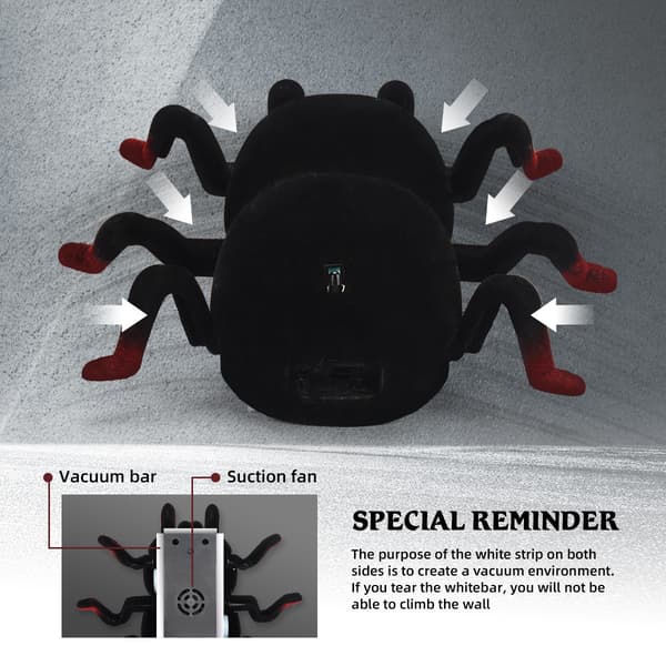 Halloween, Remote Control Spider, Suitable for Boys Ages 6+