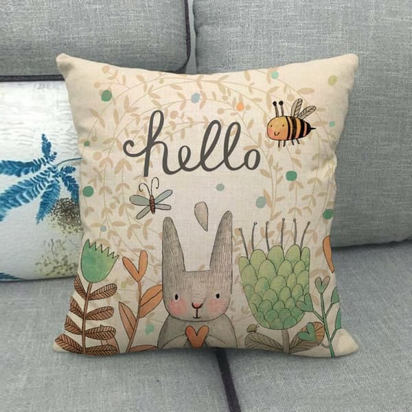 Sett med 4 putetrekk, trekk 45x45cm Case Decora