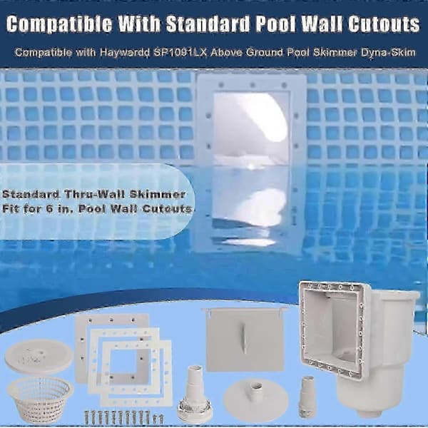 Standard Poolskimmer SP1091LX til Hayward Dyna-Skim 6'