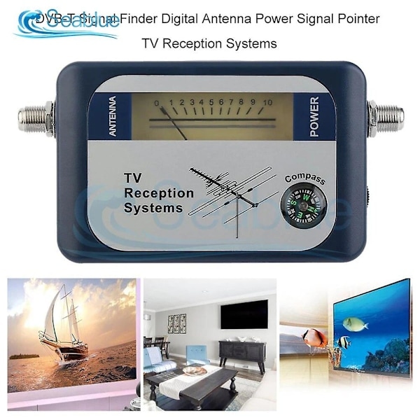 TV Antenne Finder Antenne Digital Terrestrisk Signalmåler Pointer TV Satellitmodtager