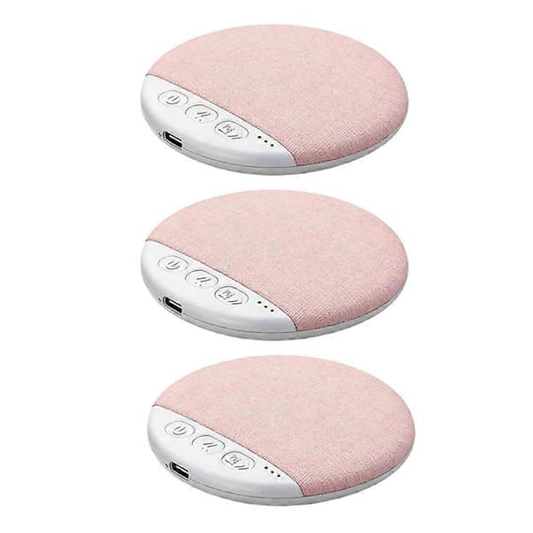 3 stk. søvnhøjttalere under puden BT5.4 Privat lydmaskine til søvn Bærbar nattero Gadget Sengeunderstøttelse A Pink