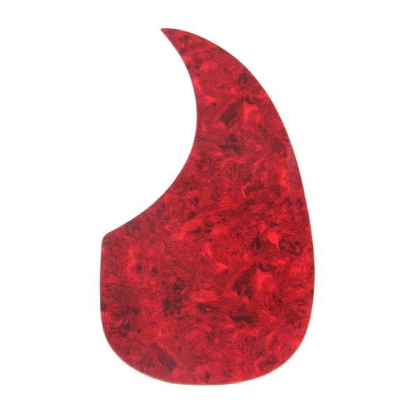 Faux Rød Skildpadde Selvklæbende Pickguard til Akustisk Guitar
