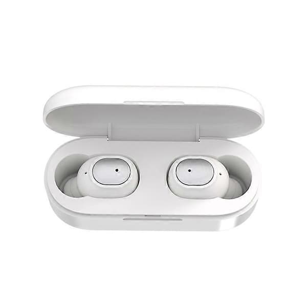 Q2 TWS Bluetooth 5.0 Binaural Stereo Trådlösa Sport Bluetooth Hörlurar White