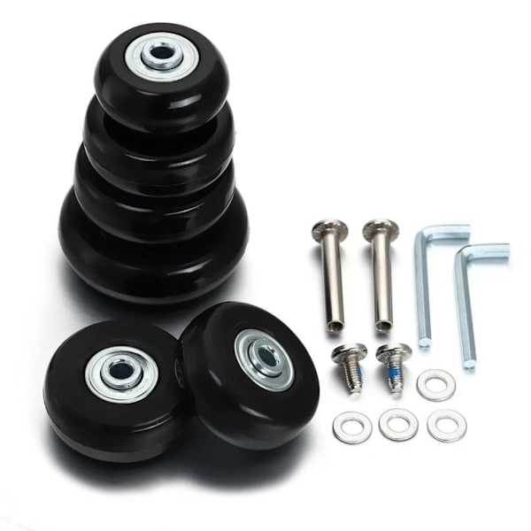 Matkalaukun osat Akselit Matkalaukun pyörät 80MM*24MM2KPL 2KPL 2kpl 80mm*24mm