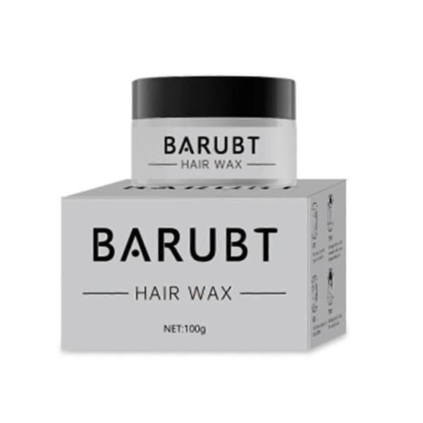 Barubt Hårvoks - Stærkt Hold Hårstylingvoks, Mat Finish, Langvarig Formdefinition, Nem at Påføre og Vaske Ud 3PCS