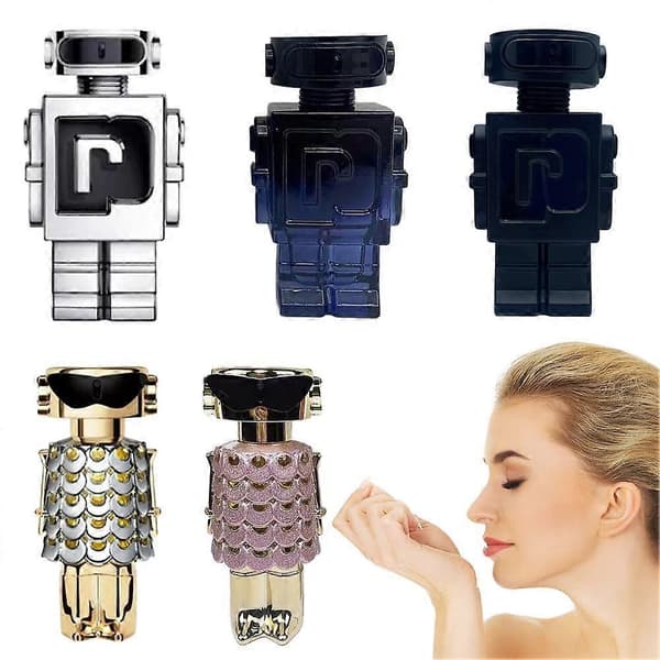 Pago Robot Parfym Fame Kvinnor 80ml Phantom Män Parfym AA Yellow
