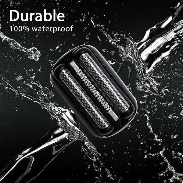 21B erstatningsblad kompatibelt med Braun S3 våt og tørr erstatningshode for Braun Series 3 erstatningshode 21b 3010s, 3040s, 5409