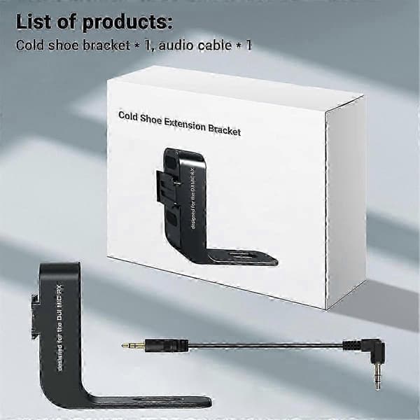 Koldskobeslag til kompatible modeller og DJI Mic RX