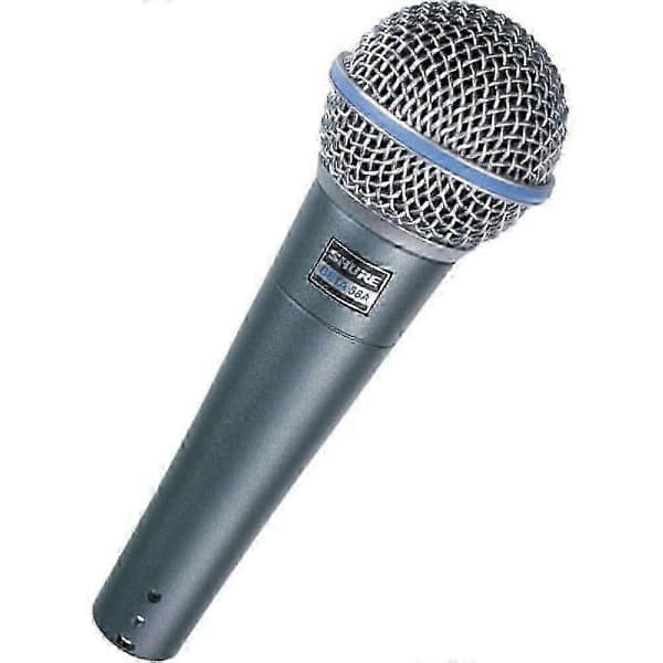 Shure BETA58A Vokal Mikrofon - Kablet Dynamisk Mikrofon for Live Sang & Studioinnspilling