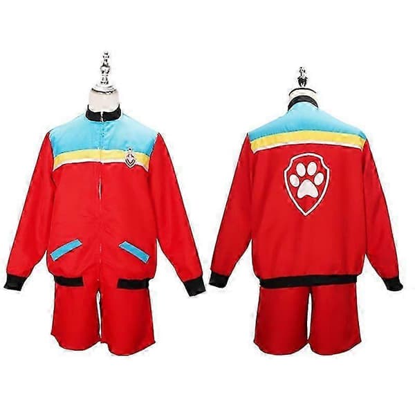 Patrol Ryder Cosplay Kostym Vuxen Barn Väst Topp Byxor Set set 150cm