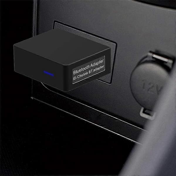 CHELINK Kompatibel med Hyundai / Kia Trådløs Musikk Bluetooth-mottaker Bilstereo 3,5 mm Aux USB-adapter MultiColor