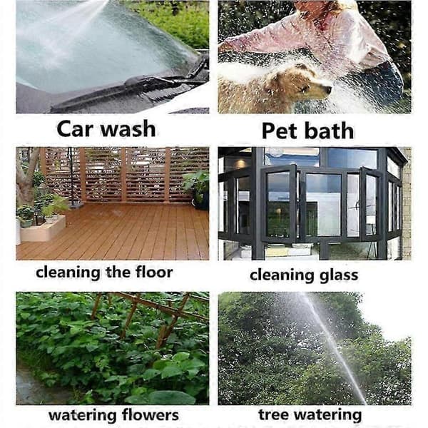 Turbowasher - Powerful High-Pressure Washer for Every Garden Hose 1 set