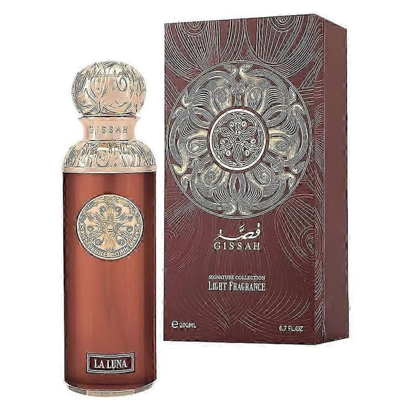 GISSAH Arabisk Parfume 200ml Langvarig Kvindelig Mellemøstlig Duft Orange