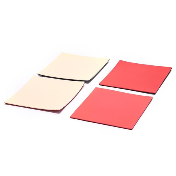 Inverteret gummisvamp til bordtennisbat ping-pong bat Red+Black