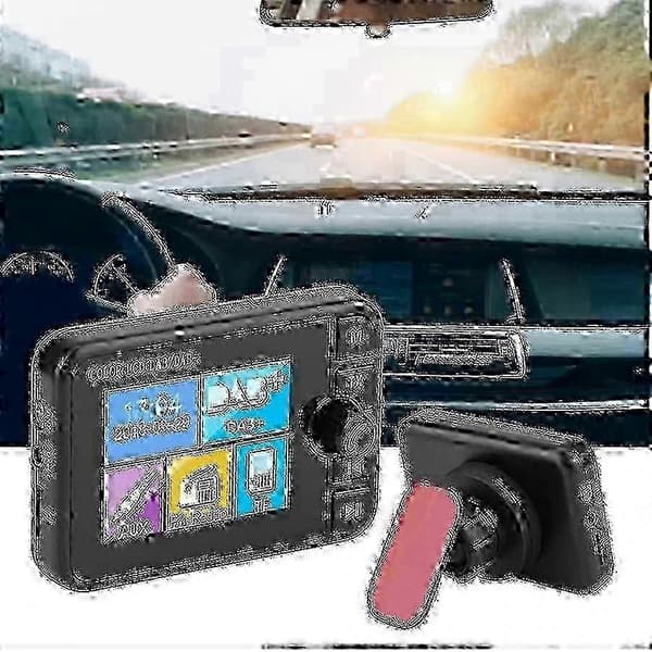 DAB-radio mottaker i bil stereo lyd digitalt signal kringkasting adapter DAB+ antenne Bluetooth-kompatibel MP3 FM-sender js A-Bien1041