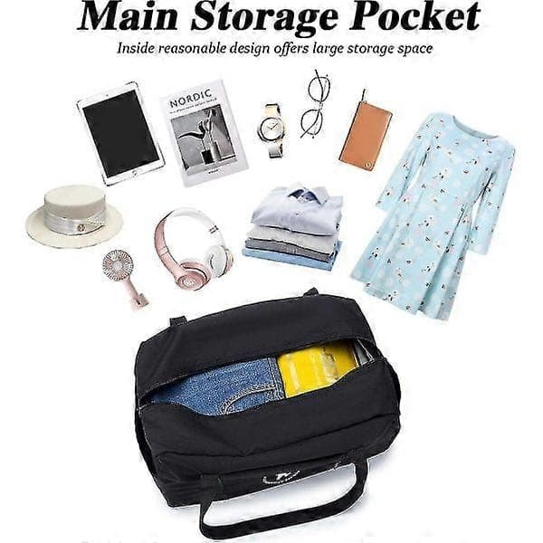 Cabin Bag for Ryanair Approved Size Foldable Bag Suitcase Under Seat Luggage Rack