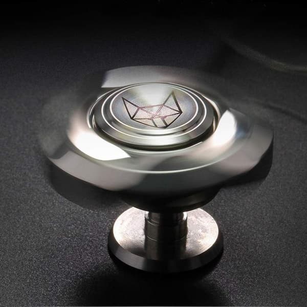 1,5' Tri Metal Spinner Fidget Toy Prime, R188 Rustfritt Stål