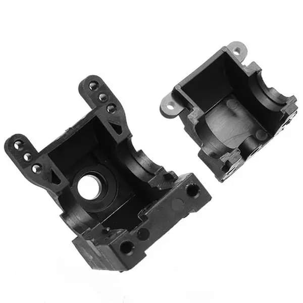 2X girkasse deksel EA1049 for JLB Racing CHEETAH 1/10 børsteløs RC bil deler tilbehør Black