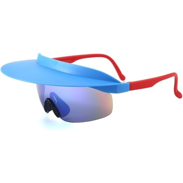 Ellipse Hatt Solbriller Trendy Solbriller UV400 Solbriller UV-blokkerende Menn Kvinner Klassisk Trendy C
