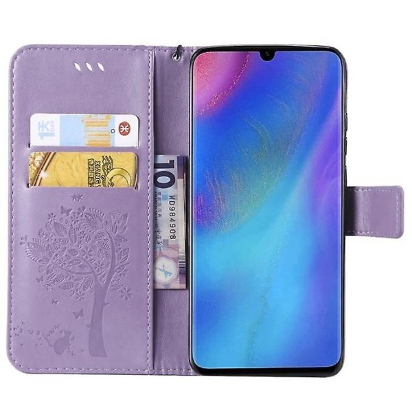 Huawei P30 Pro Protective Phone Case [INTE för Huawei P30] Huawei P30 Pro Flip Case Cover med stativ