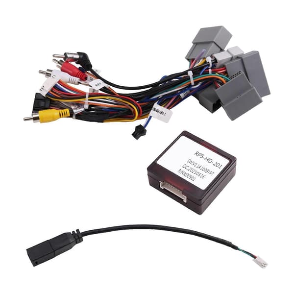 Bilradio CAN Bus Dekoder 16PIN CANBus Strømkabel Canbus Adapter Ledningsnet Kompatibel med Honda CRV 2017 Civic 2016