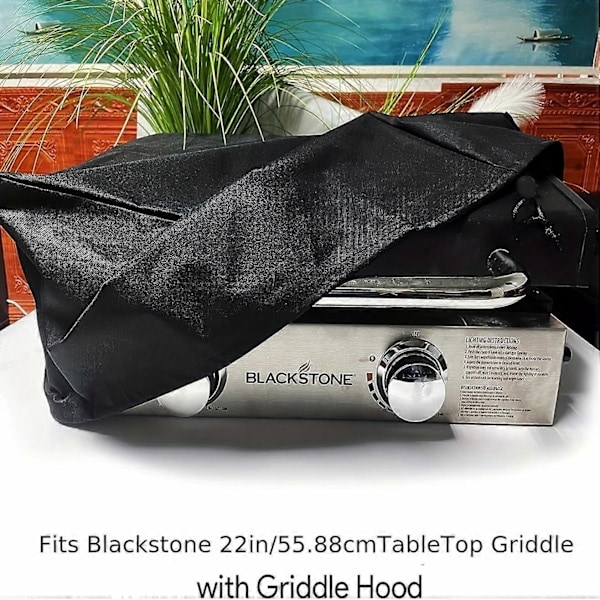 Grillin suojus Blackstone 22-tuumaiselle pöytägrillille kannella, sopii myös Coleman Roadtrip LX, LXX, LXE, 285 -retkigrilleille ja Smoke Hollow 205 G -grillille